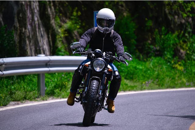 cours de moto