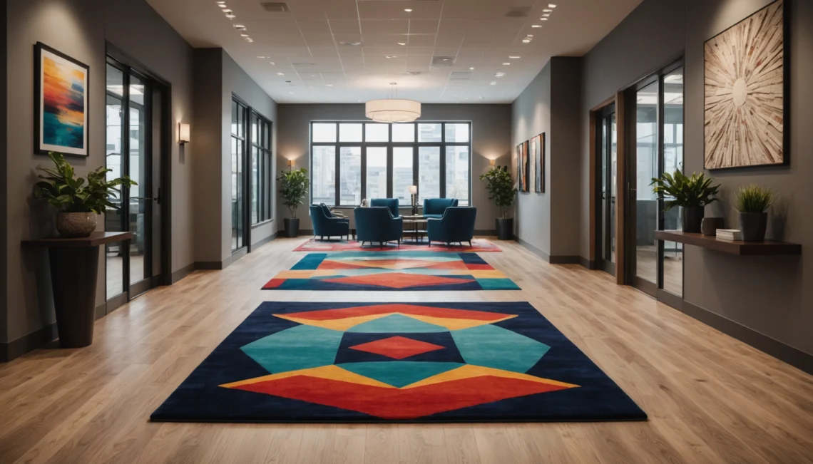 Valorisez votre image de marque avec des tapis personnalisés et logotypés