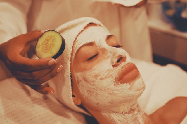 masque au concombre