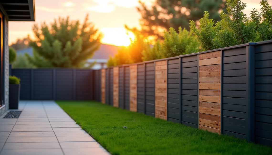 Clôture de terrain : 5 idées modernes à tester